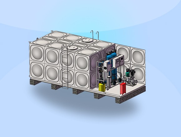 3t/h(每小时出水3吨)移动式一体化超滤