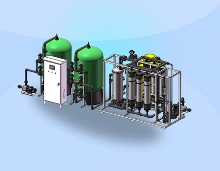 8~10t/h(每小时出水8~10吨)超滤净水设备